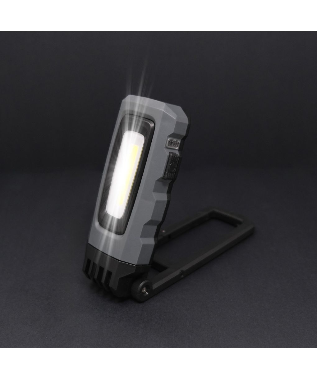 Double-Sided LED Work Light – 28+4 LEDs – Magnetic Base & Hanging Hook – 360° Swivel – Battery Operated (ABS, 95 Lumens)