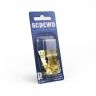 SCREWD 38mm Sawtooth Hanger Kit - 10 Sawtooth Hangers & 20 Semi-Round Head Nails (4 Packs)