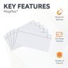 MagFlex® 140 x 80 x 0.85mm Scrumboard Magnet - Gloss Dry-Wipe Surface (Assorted)
