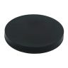 66mm dia x 8mm high Rubber Coated POS Magnet c/w M6 Boss Thread - 22kg Pull