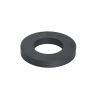 72mm O.D x 39mm I.D x 10mm thick Y30BH Ferrite Ring Magnet - 5.5kg Pull