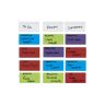MagFlex® 140 x 80 x 0.85mm Scrumboard Magnet - Gloss Dry-Wipe Surface (Assorted)