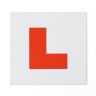 MagFlex® Magnetic Red 'L' Plates for Cars and Motorbikes (Pack of 2)