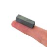 7 x 7 x 25mm thick Y30BH Ferrite Magnet - 0.23kg Pull