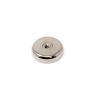 32mm dia x 8mm thick N42 Neodymium Pot Magnet with M6 Internal Thread - 30kg Pull