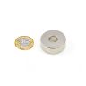 30mm O.D. x 10mm I.D. x 10mm thick Diametrically Magnetised N42 Neodymium Ring Magnet
