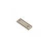 40 x 13.5 x 5mm thick Neodymium Channel Magnet w/ 2x 3.3mm c/sunk holes - 17kg Pull