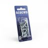 SCREWD Woodscrew 4mm x 25mm (4 Packs of 30)