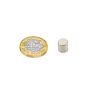 8mm dia x 8mm thick N42 Neodymium Magnet - 2.5kg Pull
