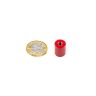 12.7mm dia x 15.9mm thick Alnico 5 Deep Pot Magnet c/w M4 threaded hole - 2kg Pull