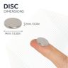 14mm dia x 2mm thick N42 Neodymium Magnet - 1.7kg Pull