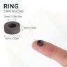 8mm O.D. x 4mm I.D. x 3mm thick Y10 Ferrite Magnets - 0.048kg Pull