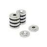 20mm dia x 5mm thick x 6mm c/s N35H Neodymium Magnet - 7.1kg Pull