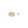 10mm dia x 1mm thick Nickel Plated Mild Steel Disc with 3M™ Self-Adhesive