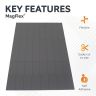MagFlex® 50mm x 24mm Self-Adhesive Flexible Magnetic Rectangles - 48 per A4 Sheet