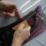 MagWrap™ 9.5cm x 6.8cm Gold Magnetic Trapezoid Squeegee with Suede
