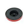 (Seconds) 100mm dia x 15mm thick Ferrite Limpet Pot Magnet c/w M6 threaded hole - 55kg Pull