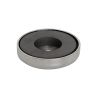50mm dia x 10mm thick x 8.5mm hole Ferrite Pot Magnet - 15.8kg Pull
