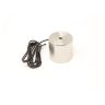44.45mm dia x 41.275mm thick Electromagnet with 6mm Mounting Hole - 27kg Pull (12V DC / 3.3W)