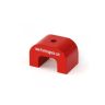 Large Red Alnico Horseshoe Magnet - 11kg Pull (30 x 45 x 30mm)