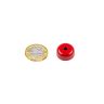19.1mm dia x 7.75mm thick Alnico Shallow Pot Magnet c/w 3.7mm dia countersunk hole - 3kg Pull