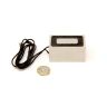 63.5 x 38.1 x 31.75mm thick Electromagnet with 5mm Mounting Hole - 91kg Pull (12V DC / 5W)