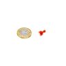 Rainbow Skittle Magnet - Office & Fridge - 8 Colours (12mm dia x 21mm tall) (Pack of 16)