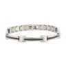 Magnets4 - Men's Rare Earth Magnetic Bracelet with Fold-over Clasp Equinox