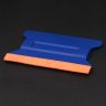 MagWrap™ Blue Magnetic Wing Squeegee with 2.5cm Suede