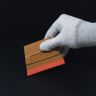 MagWrap™ 9.5cm x 6.8cm Gold Magnetic Trapezoid Squeegee with Suede