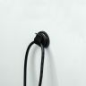 19mm dia x 4.4mm high Cable Holding Clip Magnet With 4mm Cable Clip - 5.6kg Pull