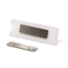 Magnetic Name Badge with Card Insert Window (75mm x 23mm)