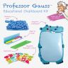 Professor Gauss™ Happy Hippo Educational Magnetic Chalkboard Kit