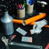 MagWrap™ Plastic Glue Scraper with 10 Spare Blades