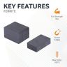 40 x 25 x 10mm thick Y30BH Ferrite Magnet - 3kg Pull