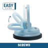 SCREWD 55mm diameter Suction Cup Lifter - 5kg Pull