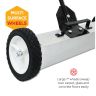 Magnetic Sweeper With Switchable Release - Sweeps Nails & Screws Quickly (23.5" wide)