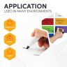 MagFlex® 140 x 80 x 0.85mm Flexible Magnetic Sheet - Gloss Dry-Wipe Surface (Assorted)