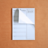 52 Sheet A5 Magnetic Weekly Meal Planner Notepad - Minimalistic