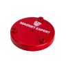 100mm dia x 15mm thick Ferrite Limpet Pot Magnet c/w M6 threaded hole - 55kg Pull