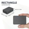 75 x 50 x 20mm thick Y30BH Ferrite Magnet - 5kg Pull