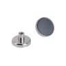 32mm dia x 18mm tall x M6 Thread Y30BH Ferrite Pot Magnet - 5.8kg Pull