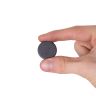 25mm dia x 5mm thick Y10 Ferrite Magnet with Adhesive Foam Pad - 0.6kg Pull