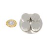 50mm dia x 12mm thick x 6mm hole Coarse Pole Limpet Magnet - 50kg Pull