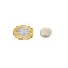 12mm dia x 3mm thick N35 Neodymium Magnet - 1.8kg Pull