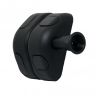 60 x 70 x 25mm Plastic Magnetic Gate Latch - Black