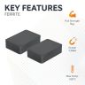 75 x 50 x 20mm thick Y30BH Ferrite Magnet - 5kg Pull