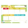 MagFlex® A3 Magnetic Playful Reward Chart with Colourful Star Magnets - Flexible Magnetic Sheet