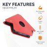 83mm wide x 118mm high x 15mm deep Multi-Angle Welding Magnet (45° x 90° x 135°) - 11.3kg / 25lbs