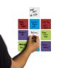MagFlex® 75 x 75 x 0.85mm Flexible Magnetic Sheet - Gloss Dry-Wipe Surface (Assorted)